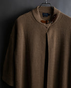 "POLO Ralph Lauren" Buckle closure design ribbed cardigan