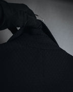 "FENDI" 80’s-90’s viscose blend structured tailored jacket