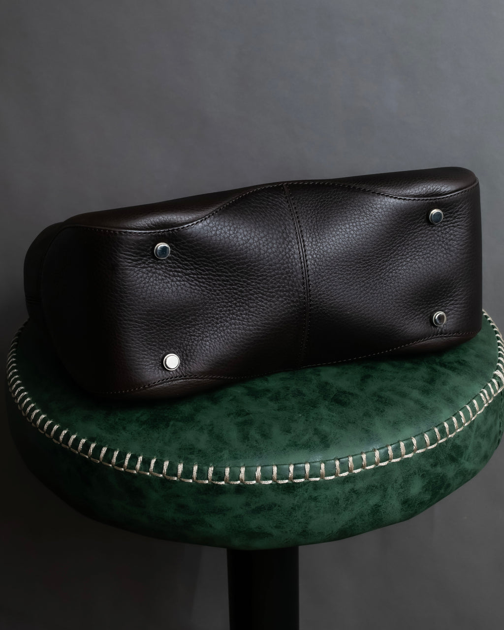 "Sergio Rossi" Flexible leather one-handle bag