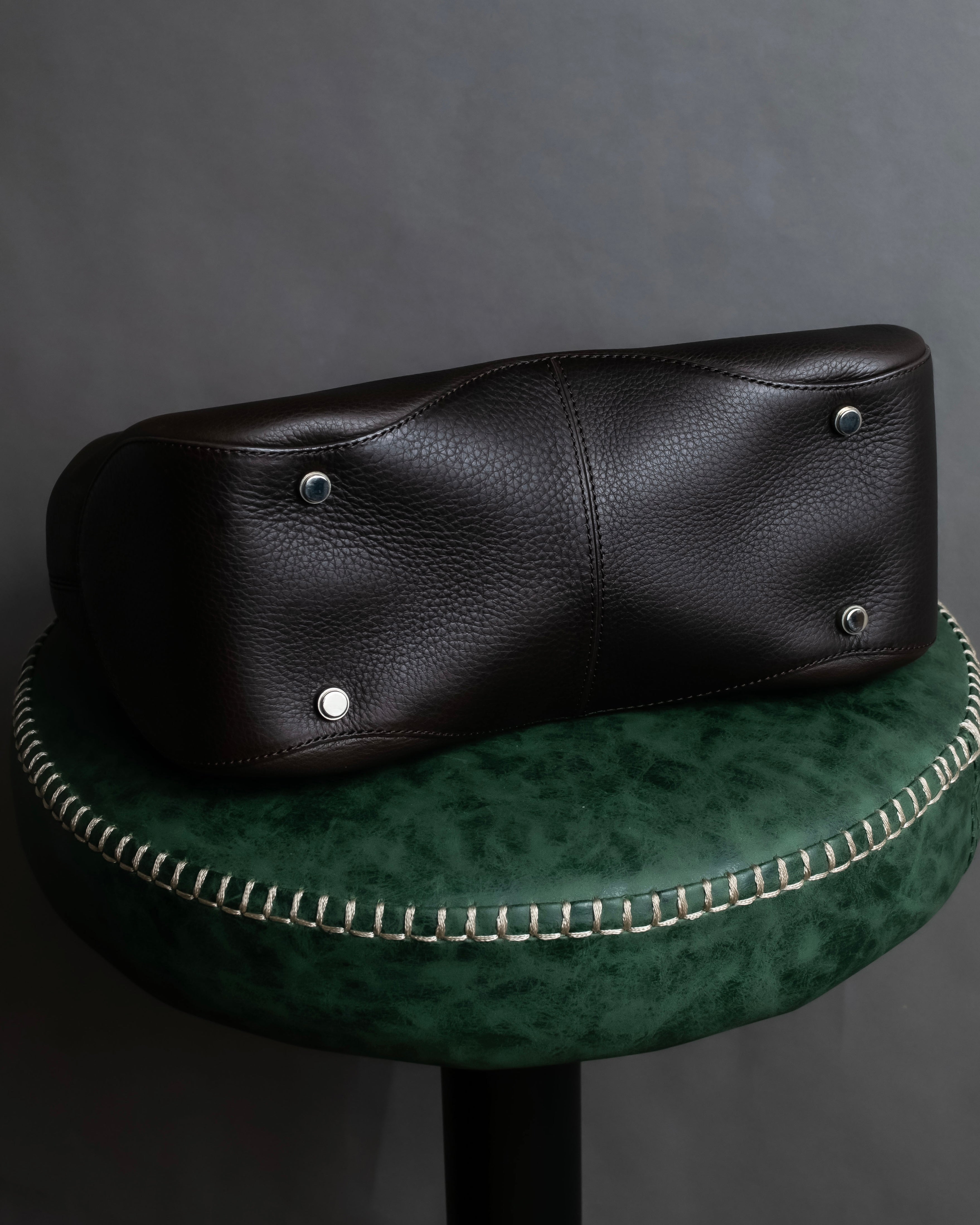 "Sergio Rossi" Flexible leather one-handle bag