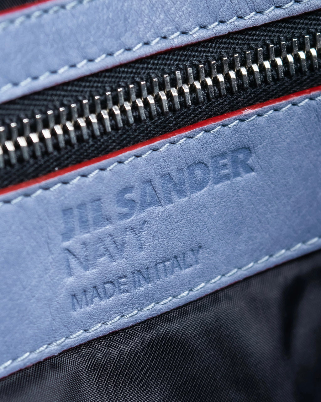 "JIL SANDER navy" bicolor 2way tote bag