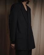 "BALENCIAGA" Double-breasted tailored set up