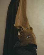 -SPECIAL- “Dries Van Noten” 20’s Sheer brown tailored long sleeve shirt