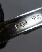 "Tiffany&Co" 1837 collection sterling silver cuff bangle