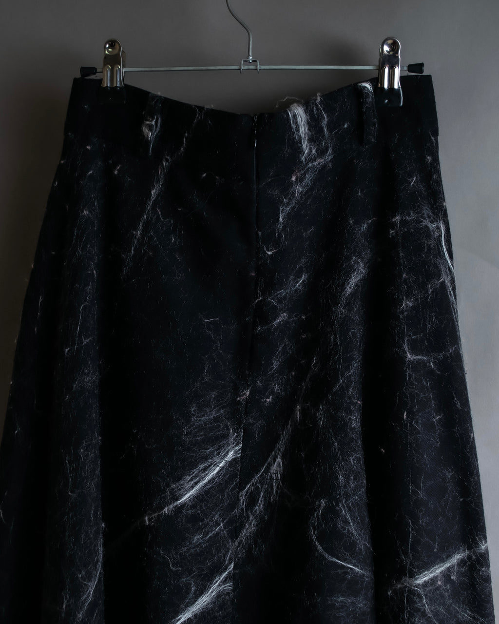 "Alviero Martini" Brushed marble pattern flared skirt