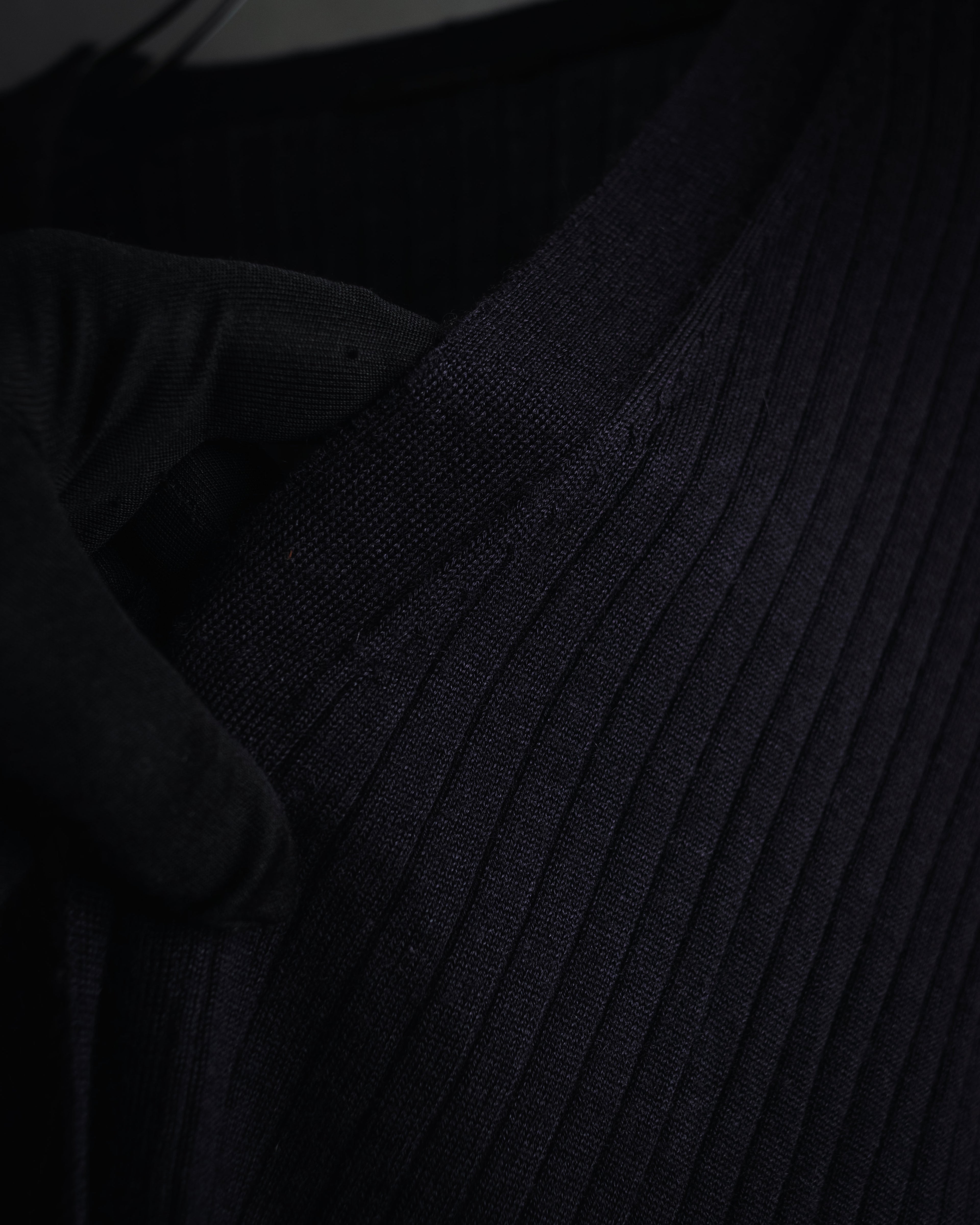 "LOEWE" Fine-Ribbed Button-Front Knit Cardigan