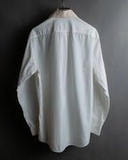 "HERMES" Margiela period collar change shirt
