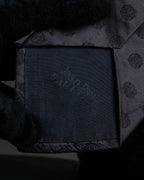 "JEAN PAUL GAULTIER HOMME" Geometric polka dot silk tie