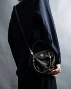 "BOTTEGA VENETA" 2way logo plate nylon bag