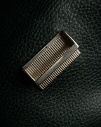 "E. MARINELLA Sottobraccio" Slide closure design 2way leather bag