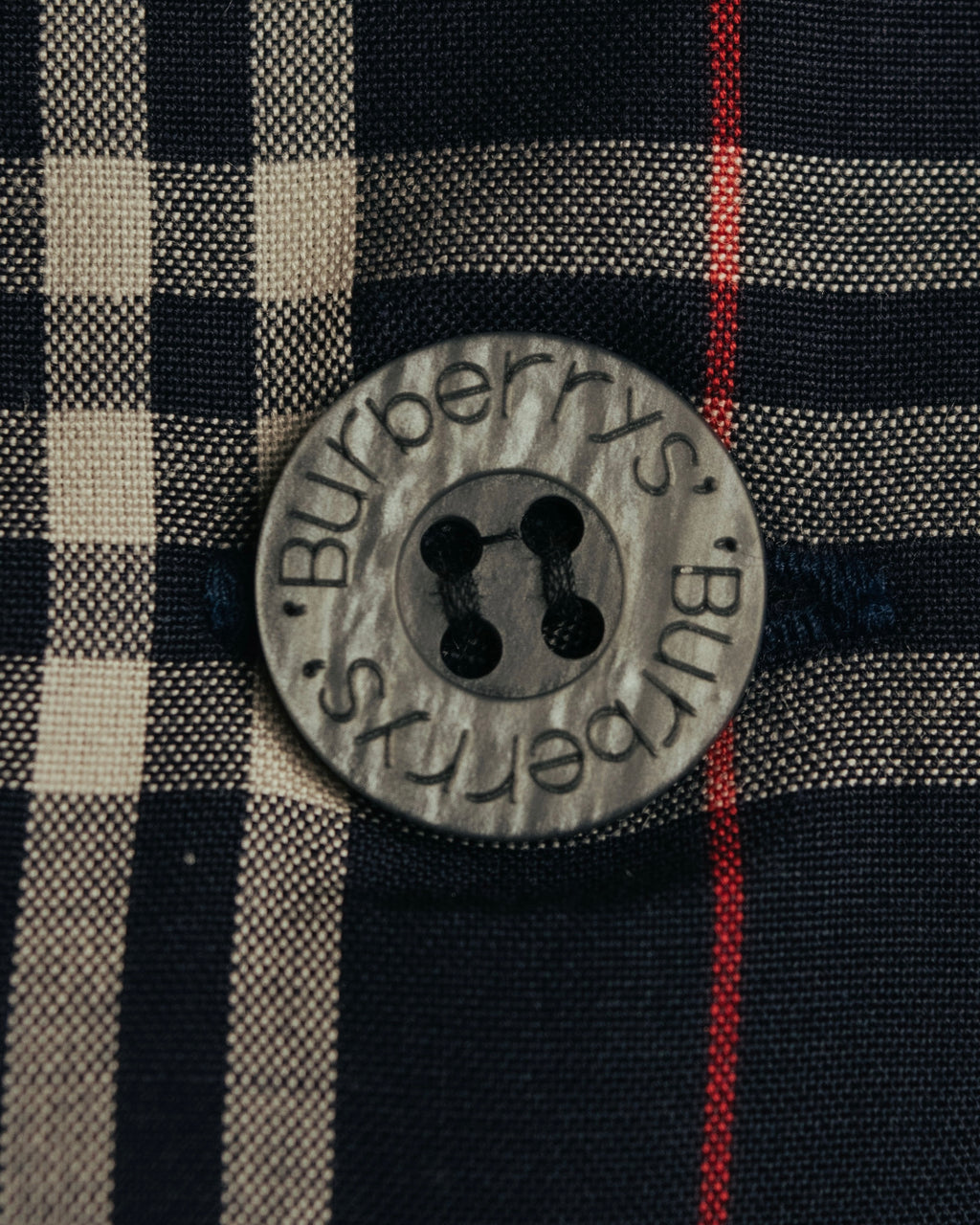 “Burberrys” 1998-1999 house check cotton pajama set