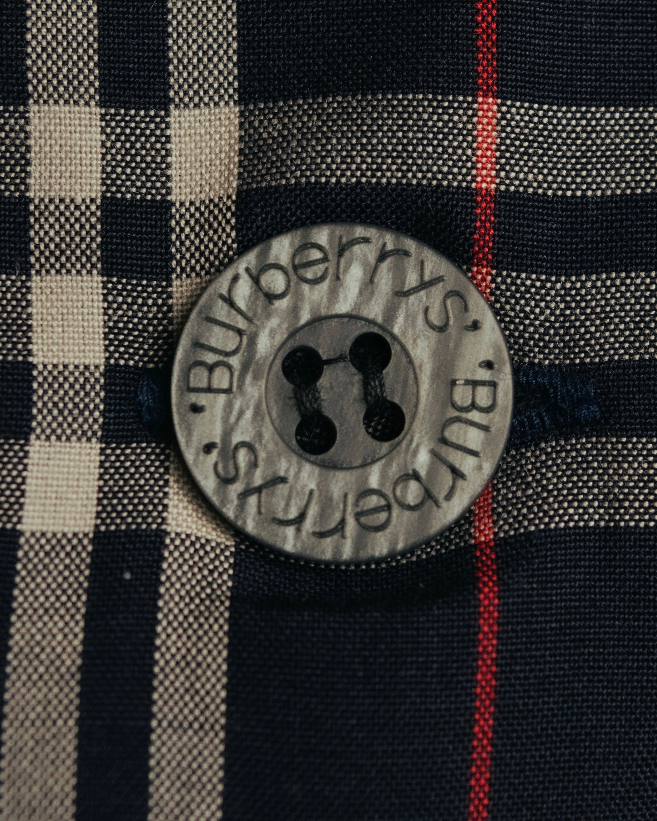 “Burberrys” 1998-1999 house check cotton pajama set