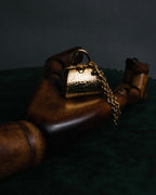 "Christian Dior" 80’s-90’s Miniature handbag motif gold charm