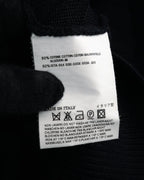 “Maison Martin Margiela” 2000’s Sheer shadow stripe long cardigan