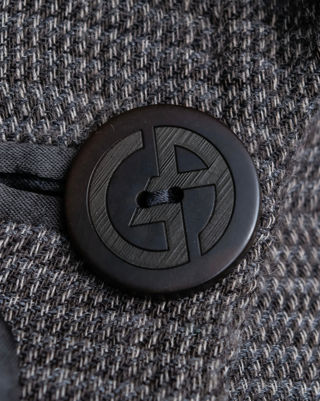 "GIORGIO ARMANI" Drawstring tailored jacket