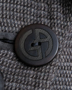 "GIORGIO ARMANI" Drawstring tailored jacket