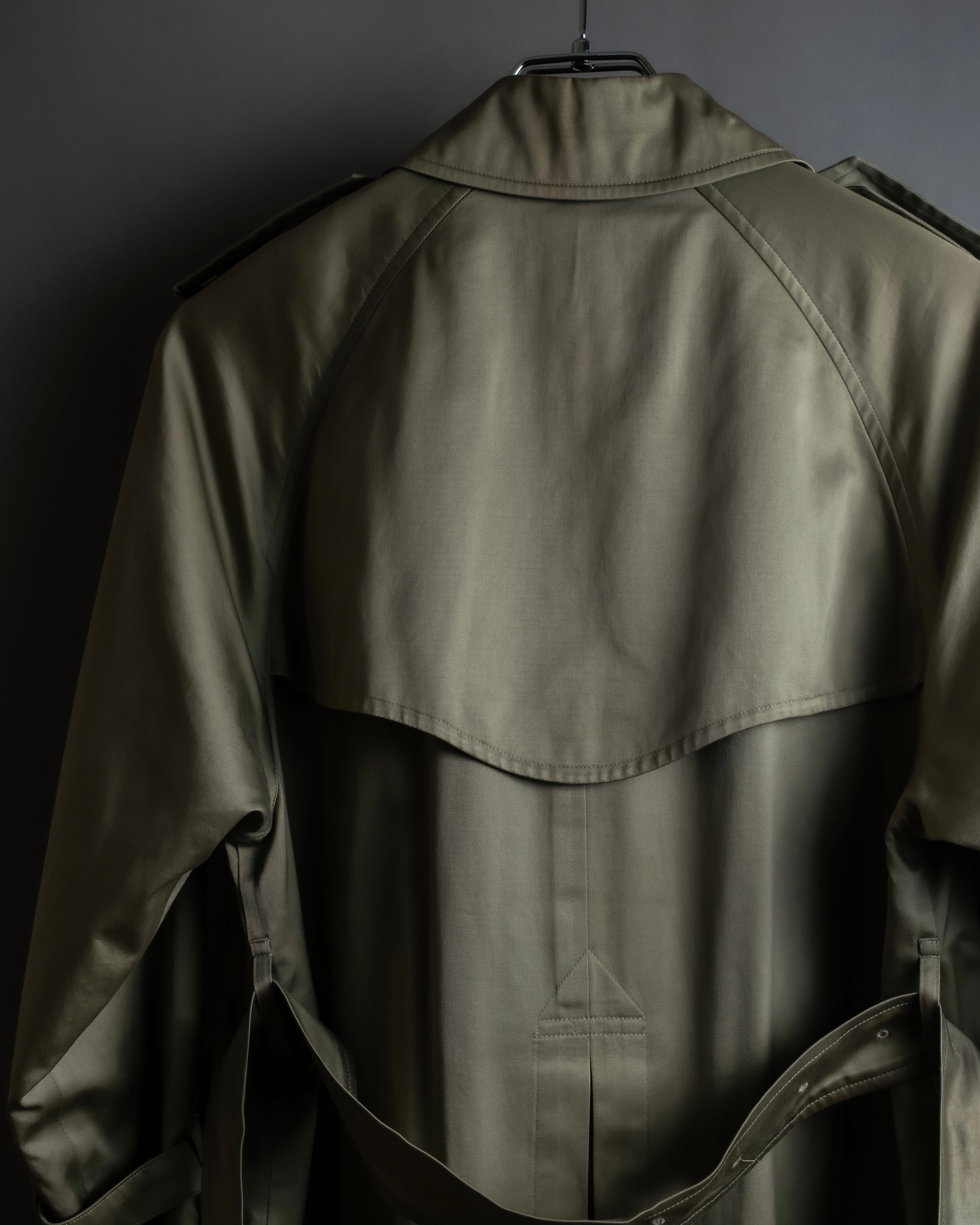 "Burberrys" Vintage water-repellent cotton oversized trench coat