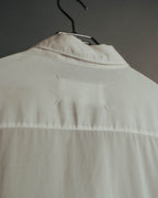 “Maison Margiela” 2018’s-20’s Cupro sheer white shirt