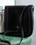 "GIVENCHY SACS" Logo parts design leather combination shoulder bag