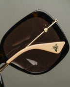 "GUCCI" 10's-20's Oversized square sunglasses