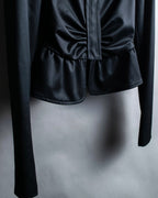 "GUCCI" Multi detail stand collar jacket