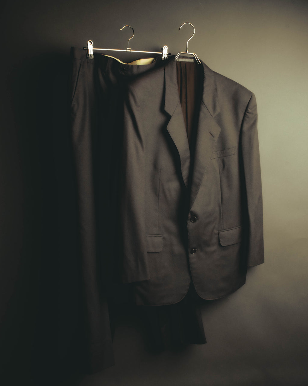 –SPECIAL– "Christian Dior" 80's-90's Classically tailored wool two-piece suit