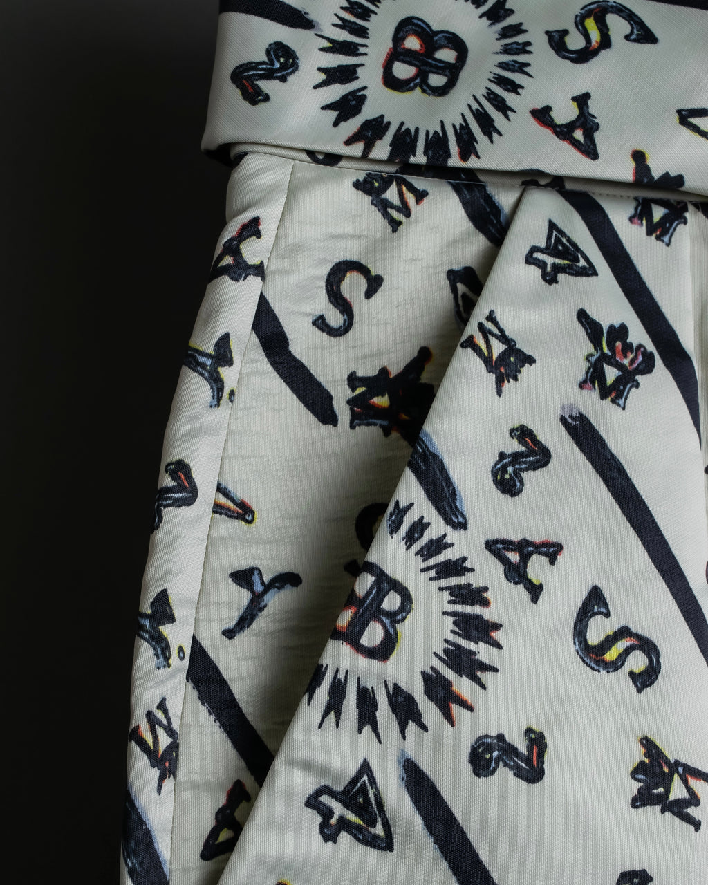 “BALENCIAGA” Number pattern designed shorts