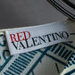 "RED VALENTINO" Abstract heart pattern drawstring onepiece