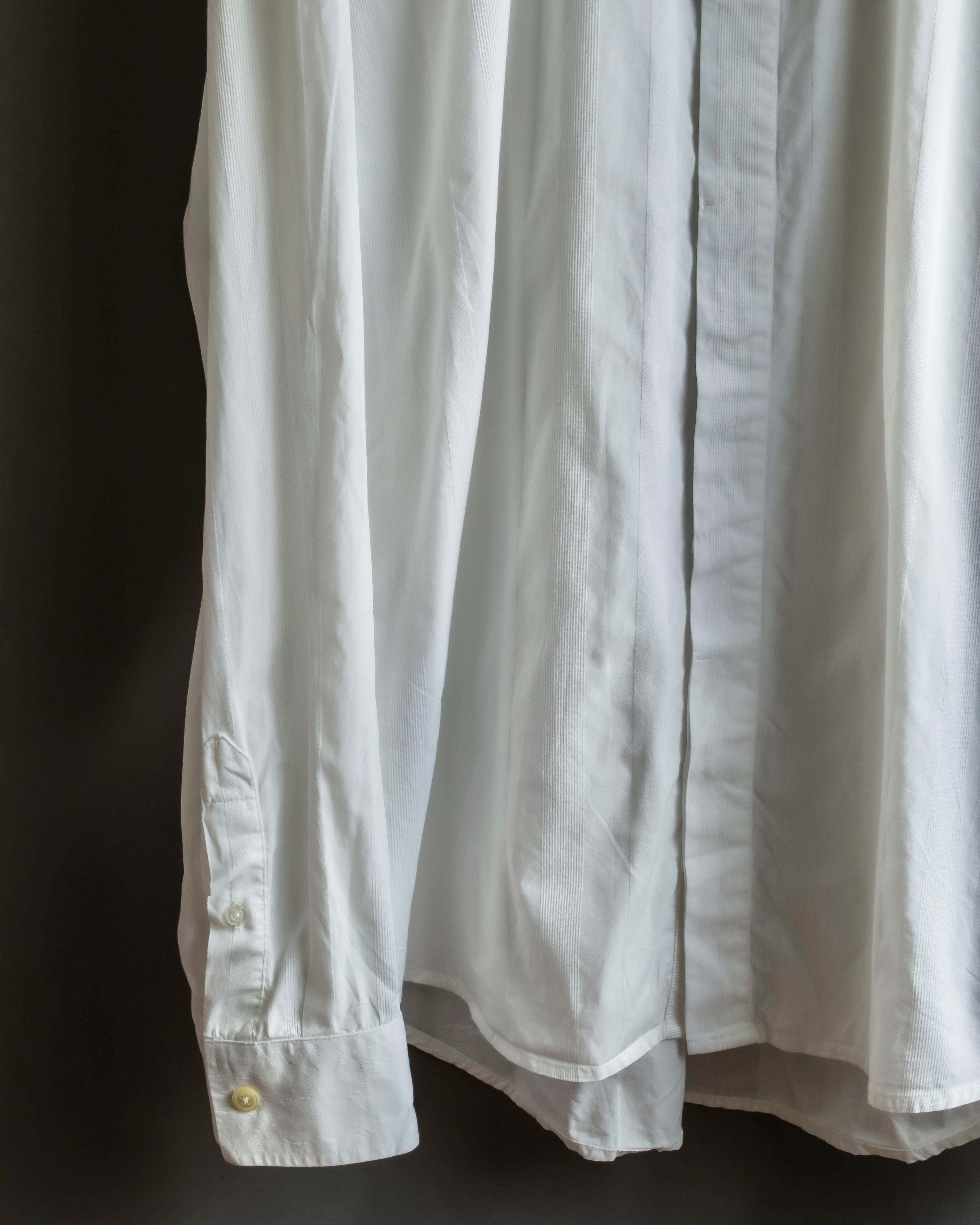 "ARMANI EXCHANGE" Different weave patterns cotton shirt