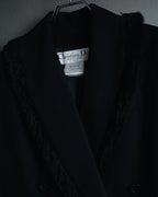 –SPECIAL– "Christian Dior"
98SS fringed peak lapel double breasted jacket