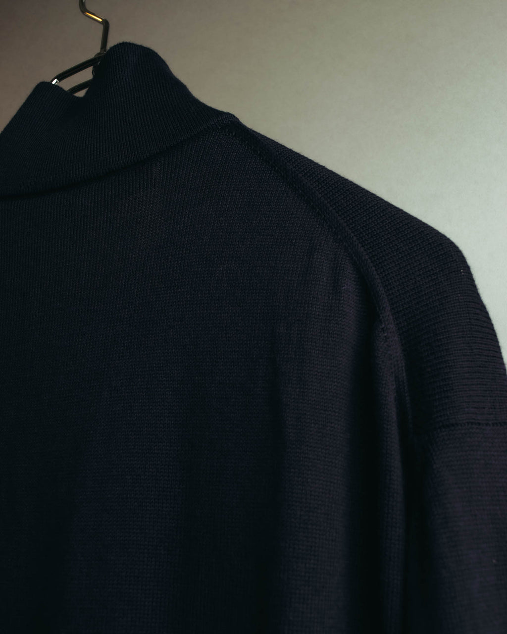 "Loro Piana" 00's-10's Refined cotton half-zip sweater