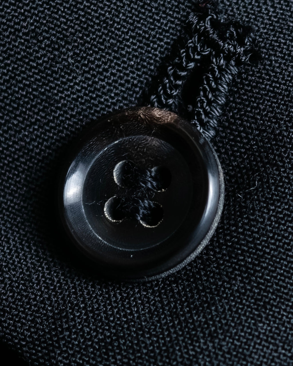 "COMME des GARCONS" Ruffle & tulle asymmetrical docking sarouel slacks