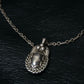 “Georg Jensen” Pendant of the year 1992 silver necklace