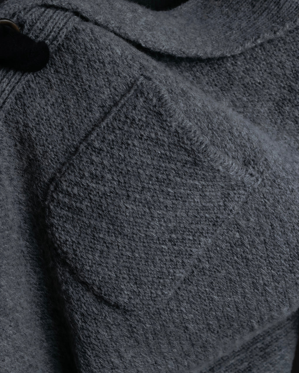 "OUR LEGACY" Patch pocket design lambswool knit jacket