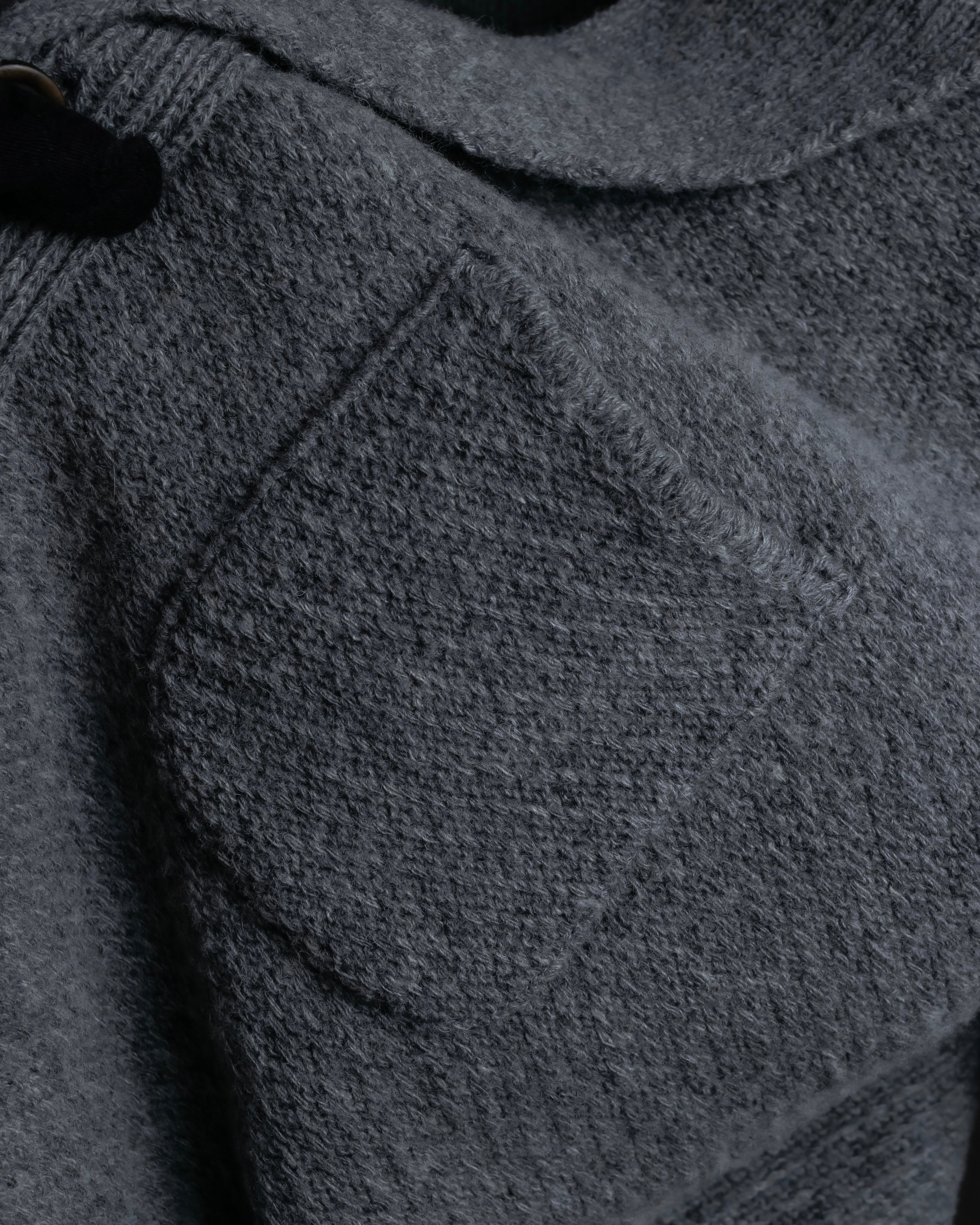 "OUR LEGACY" Patch pocket design lambswool knit jacket