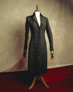 "Bottega Veneta" 90's-00's Sculptural tailored long coat