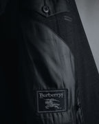 "Burberrys" 90’s double-breasted peak lapel suit set-up