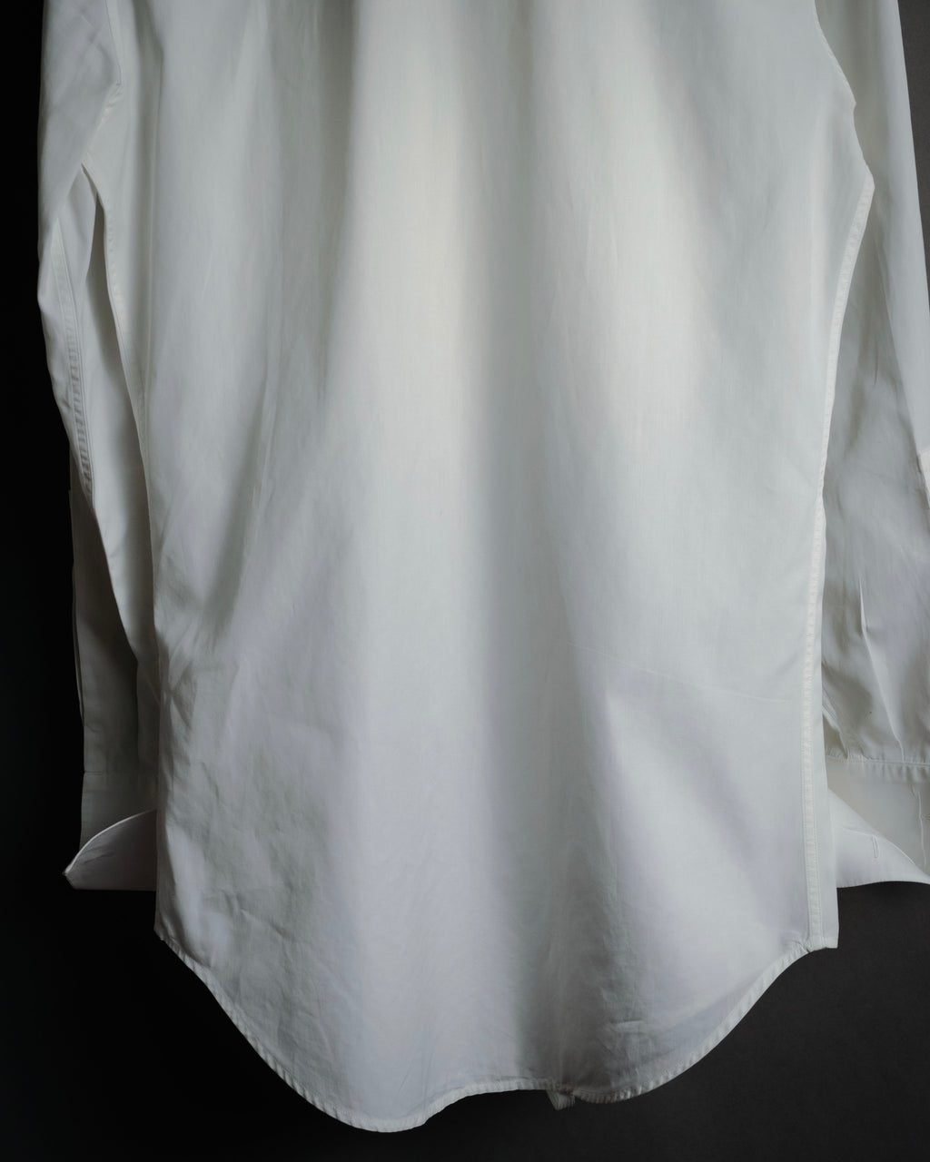–SPECIAL– "Yves Saint Laurent" 00’s Tuxedo bib-front wing-collar dress shirt