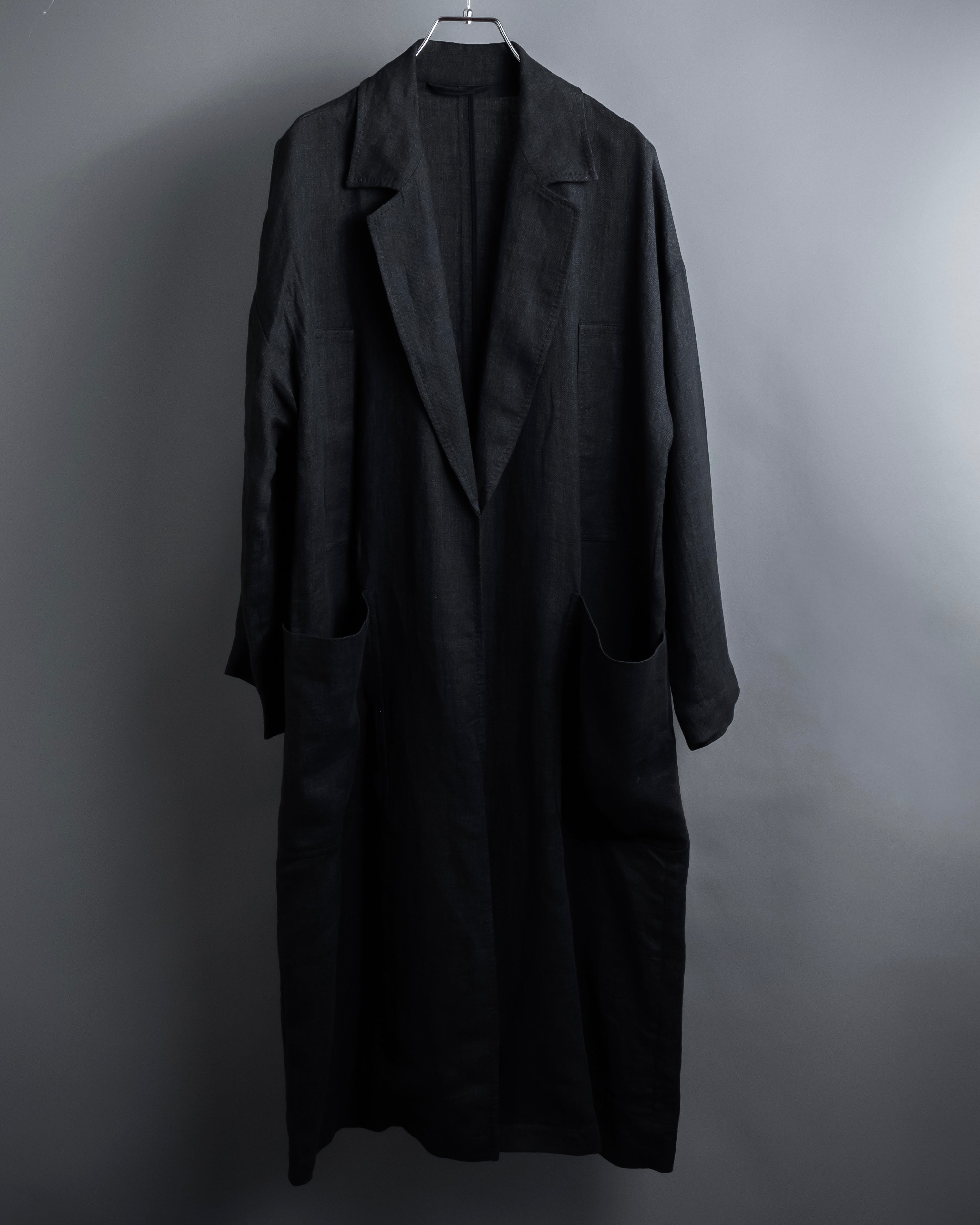 "Max Mara Studio" Straight fitting single-piece long coat