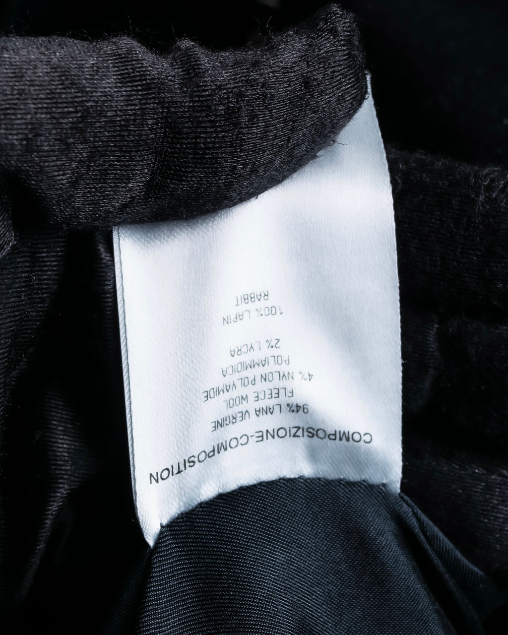 "Alexandar McQueen" Fur trimmed design shaped tailored jacket