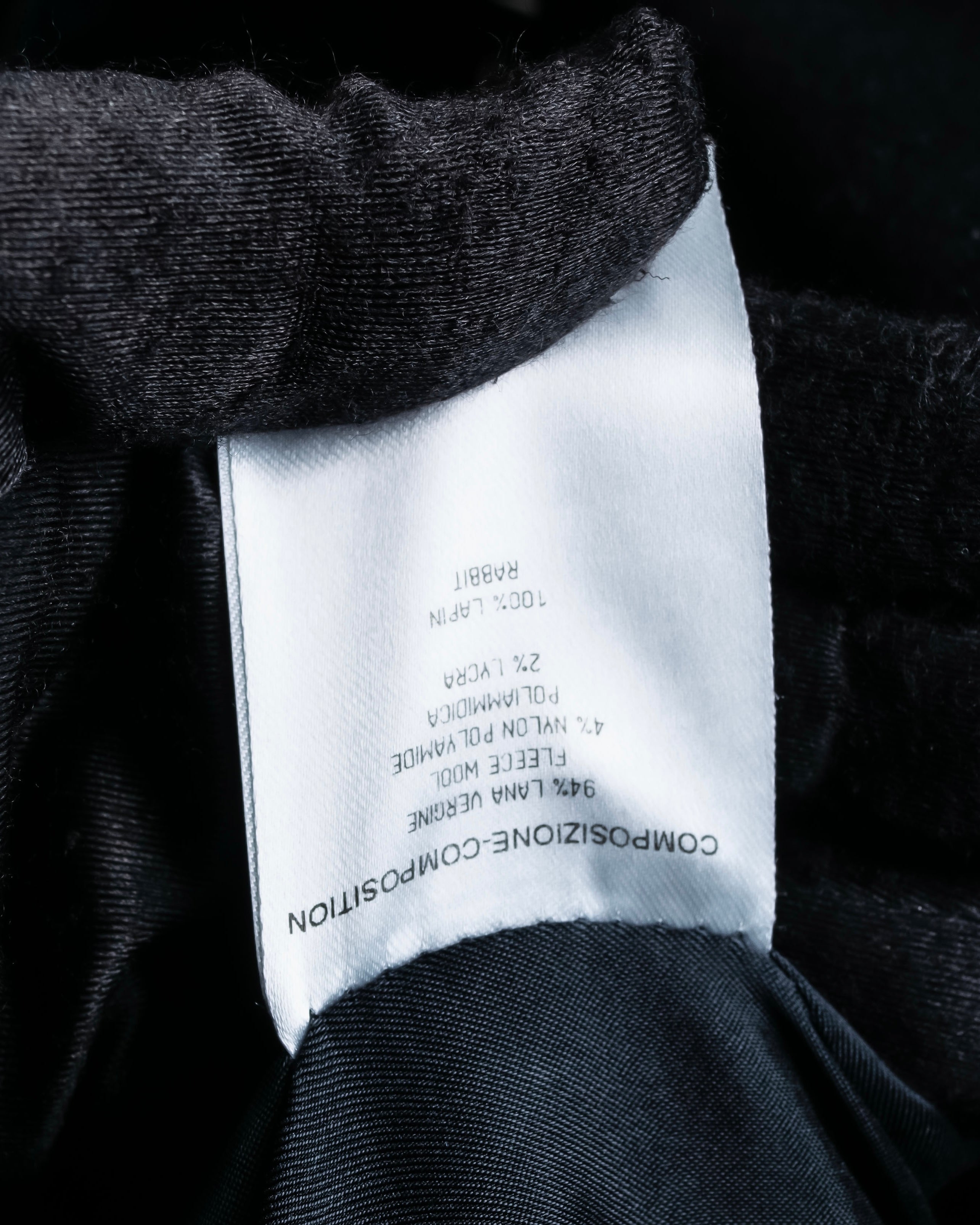 "Alexandar McQueen" Fur trimmed design shaped tailored jacket