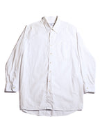 Ami alexandre mattiussi/ Oversized Long Dress Shirt White