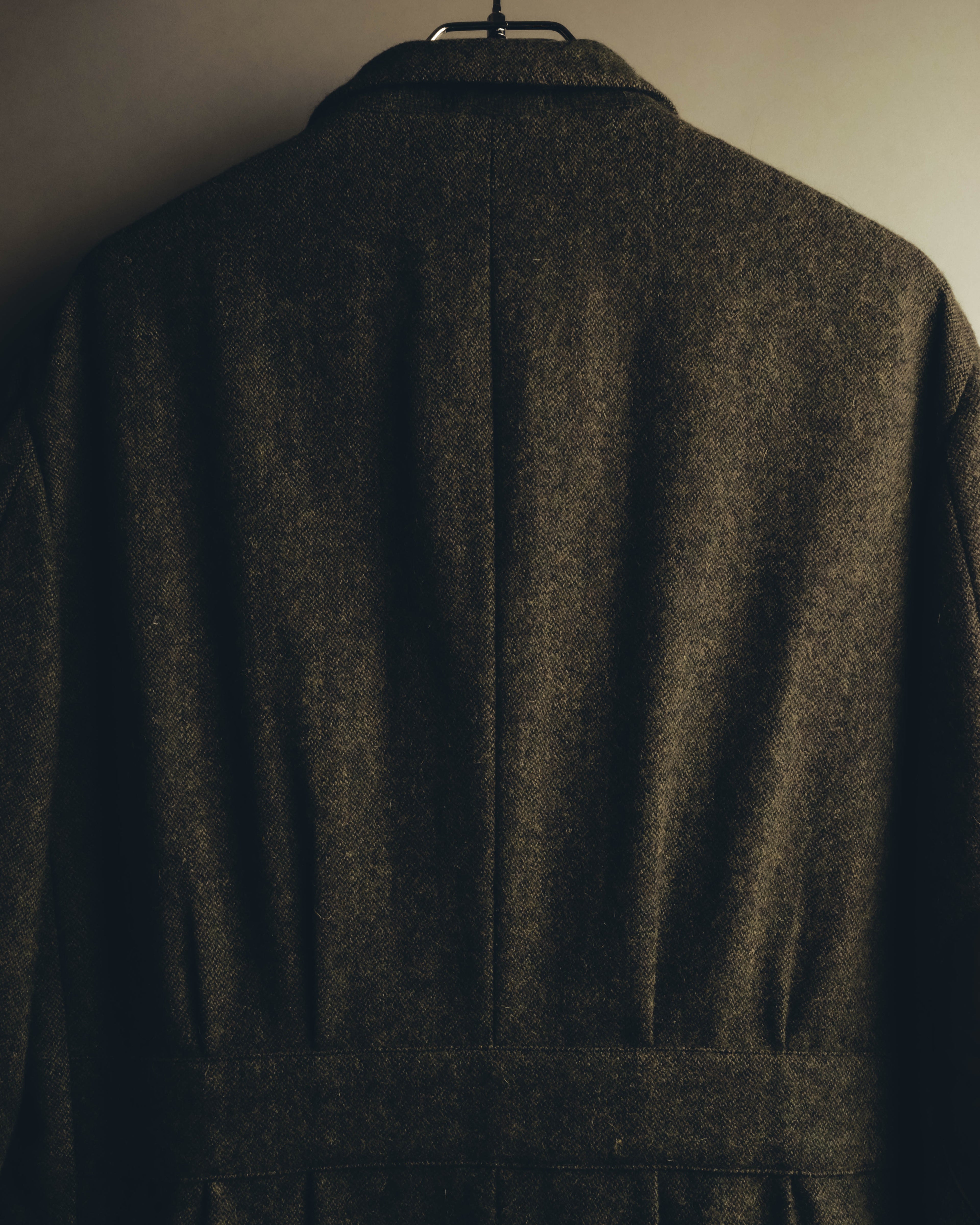 "BURBERRY LONDON" 00's-10's Classic wool tweed coat