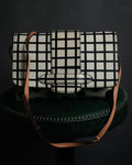 “michino PARIS” 2010’s Graphic pattern salut shoulder bag