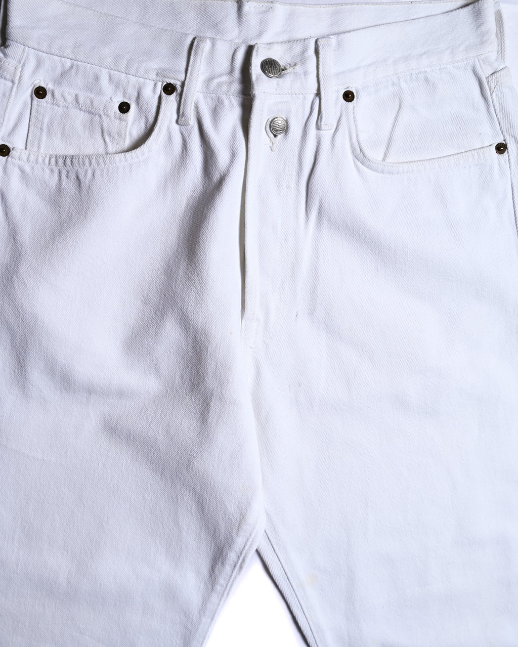 REPLAY/ 901 Regular Silhouette Vintage White Denim