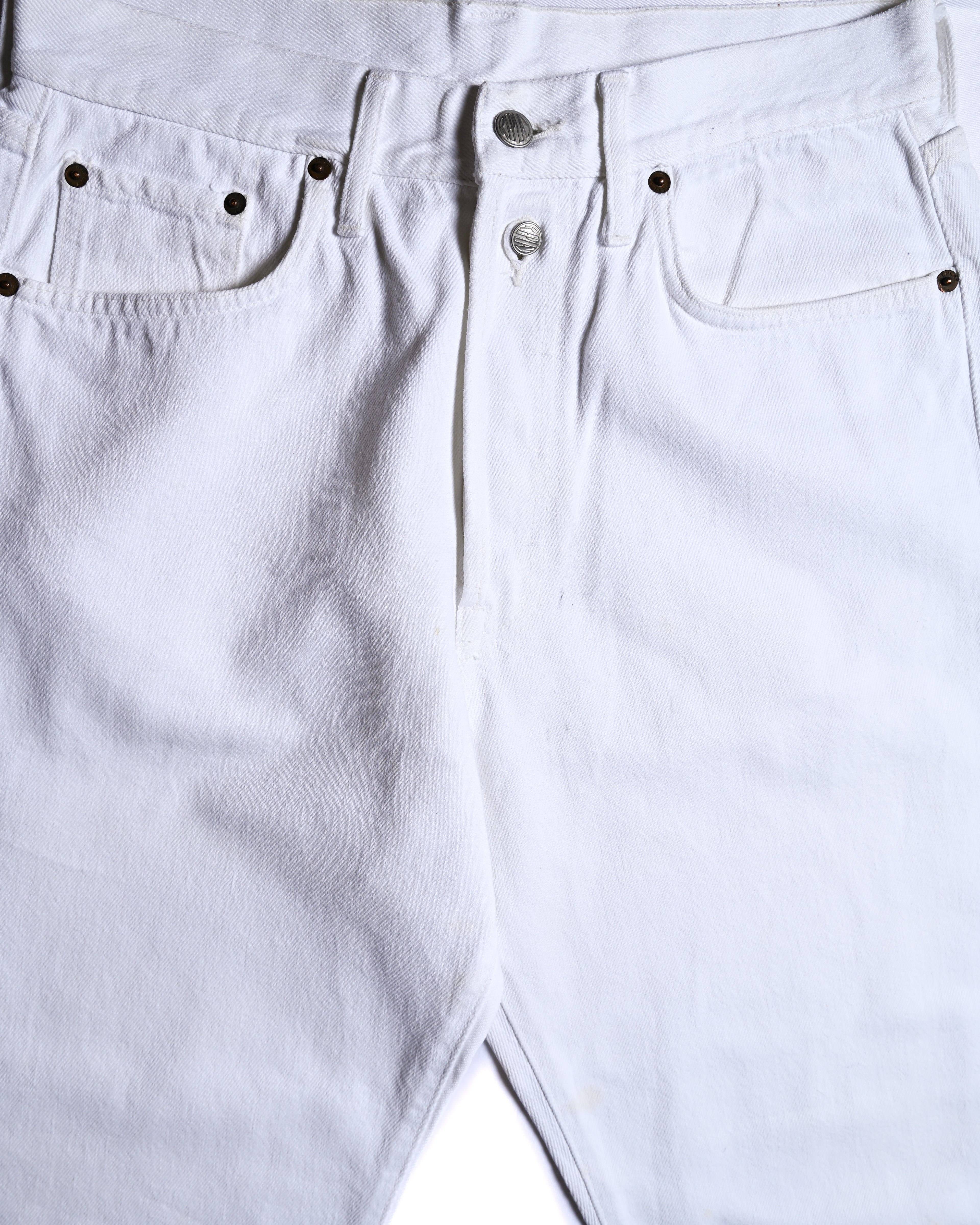 REPLAY/ 901 Regular Silhouette Vintage White Denim