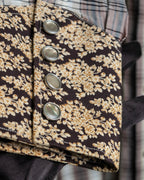 "GUCCI" Floral and checkered western shirt