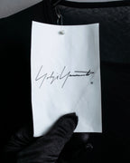 "YOHJI YAMAMOTO FEMME"
Sheer cotton round neck pullover