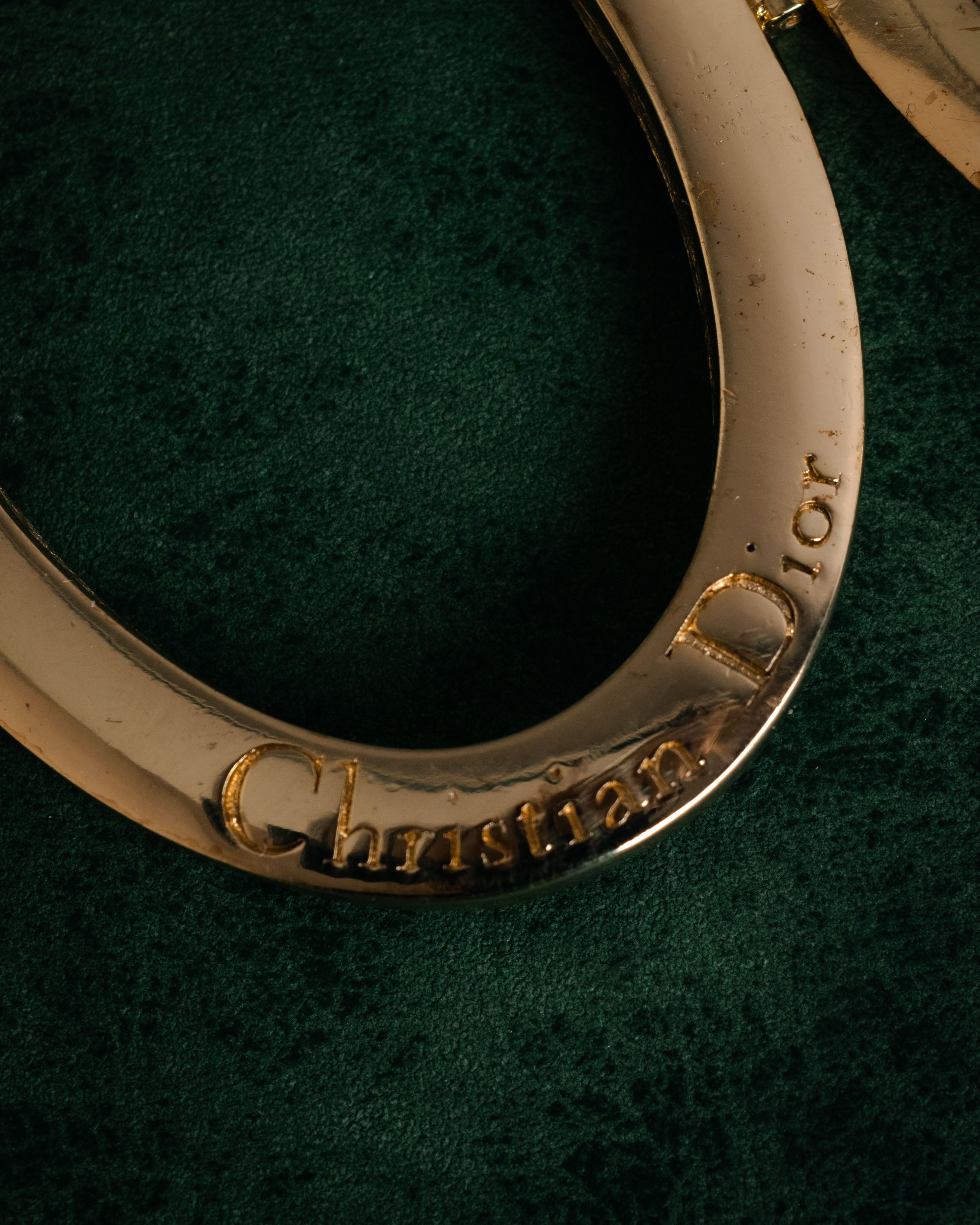 –SPECIAL– “Christian Dior” 90’s Sculptural oval link bracelet
