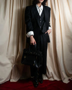 "BURBERRYS" Mohair mix classical tailored three-piece suit